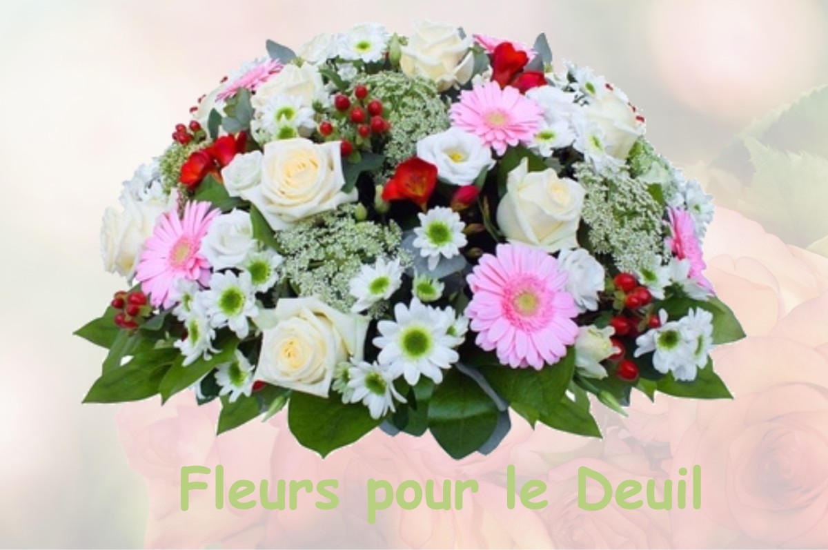 fleurs deuil OUROUX